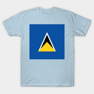 Saint Lucia Flag T-Shirt